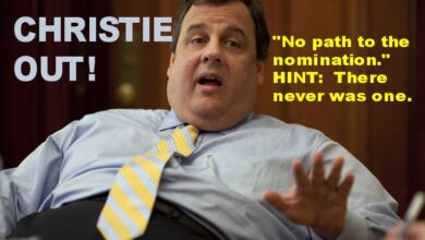 Chris christie drops out