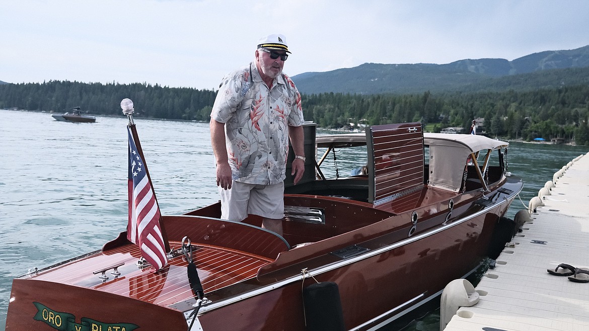 A motorboat as cozy as a woodland cabin