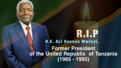 Ali hassan mwinyi dead