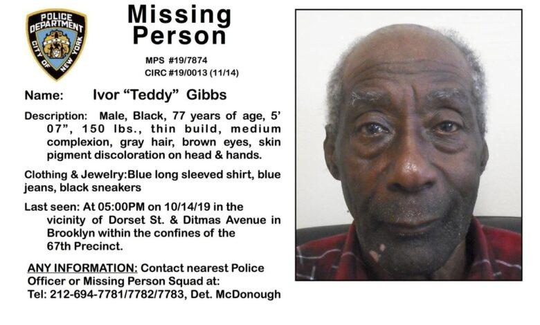 Missing police cases choose board person nypd