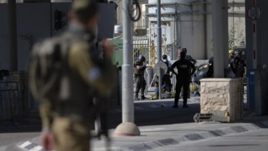 Israel west bank checkpoint shooting