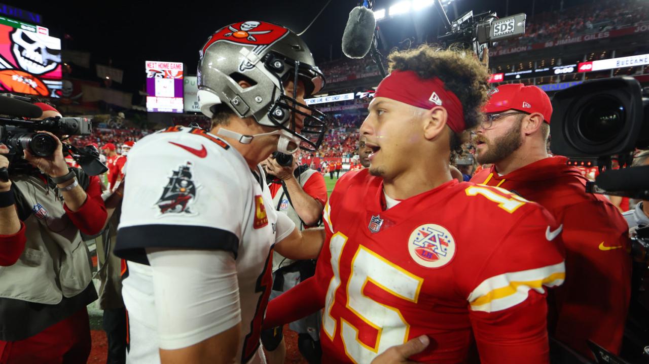 Quotation of the day mahomes says hes not even close to brady