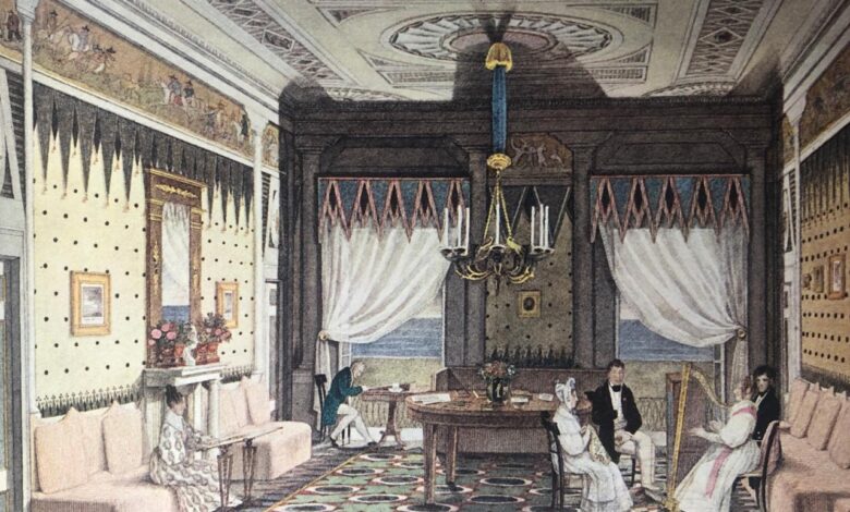 An early 19th century home with a sense of fun