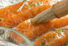 How to cook salmon in microwave