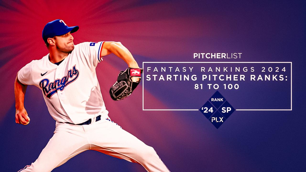 Eno sarris starting pitcher fantasy baseball ranking