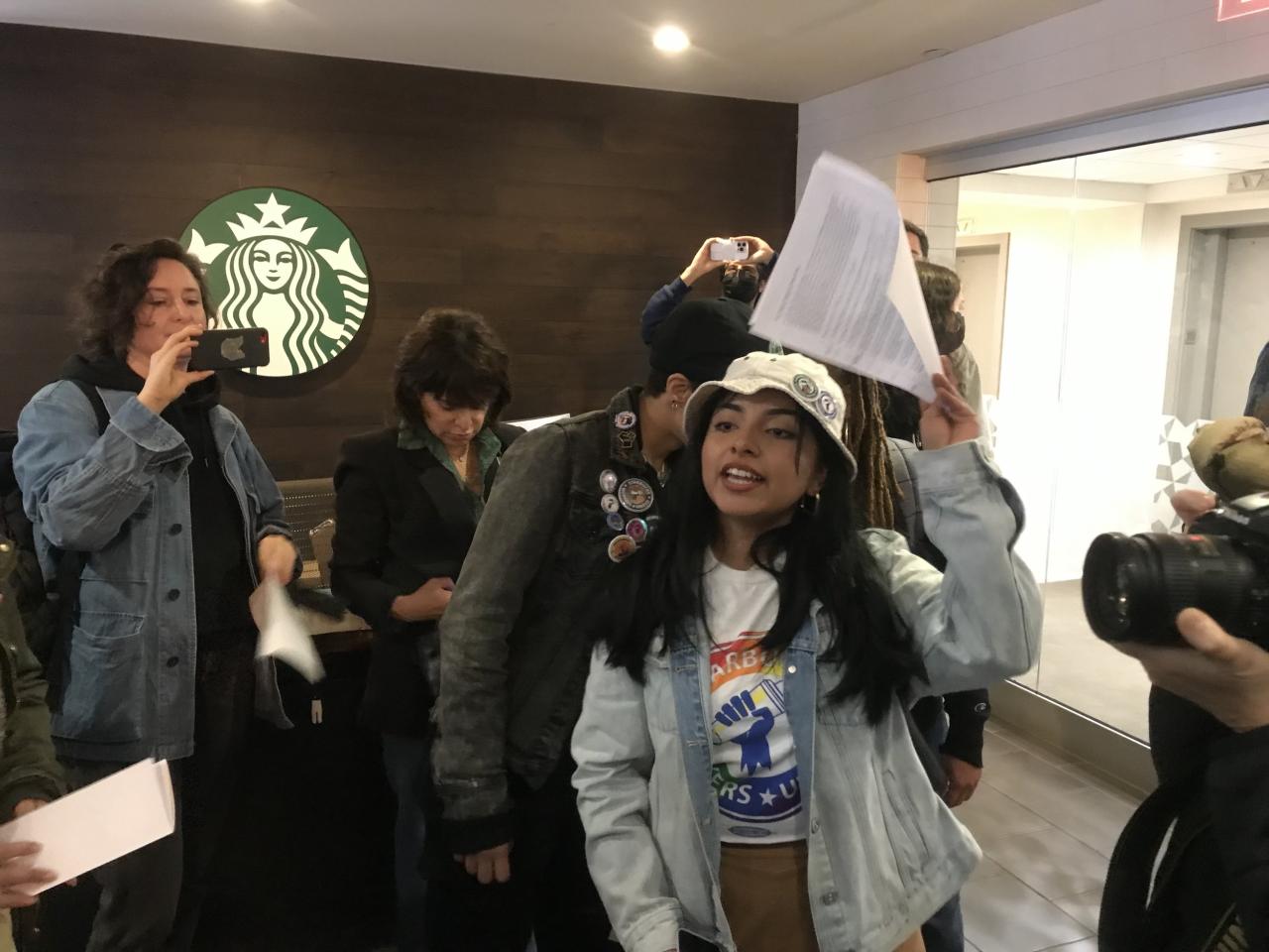 Starbucks baristas labor nyc