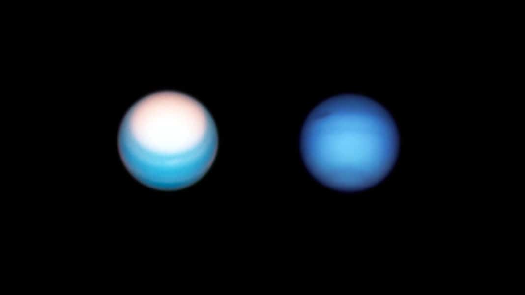 Uranus neptune colors blue