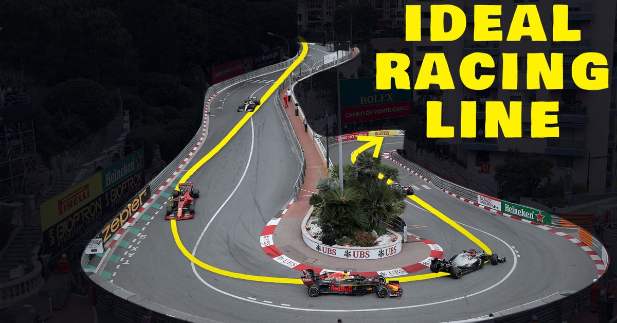 F1 explainers between racing lines