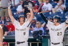 College baseball wake forest draft ecu