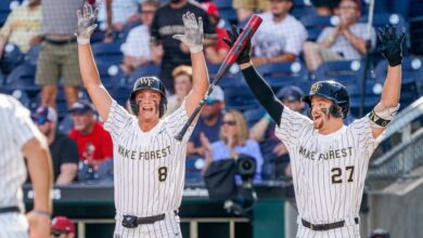 College baseball wake forest draft ecu