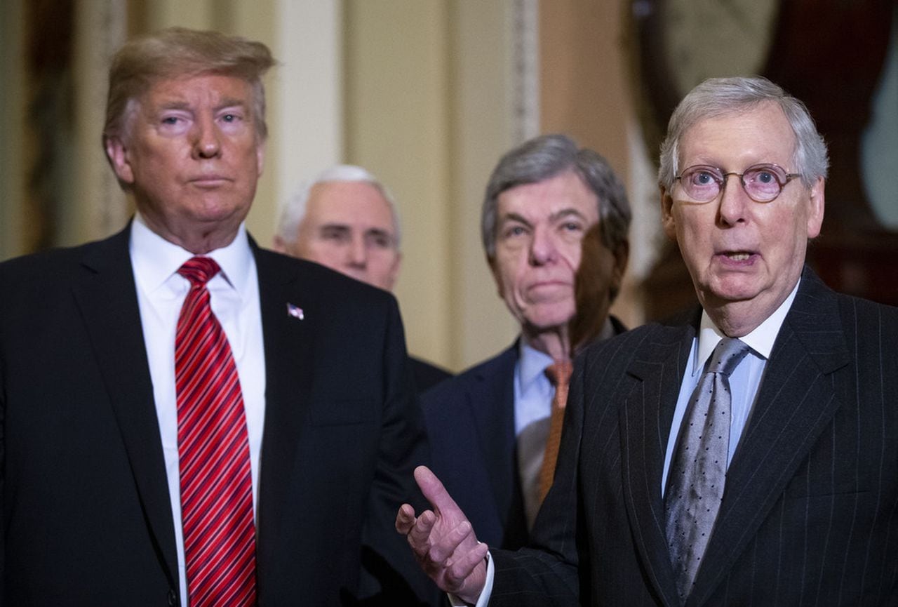 Mcconnell mitch trump border