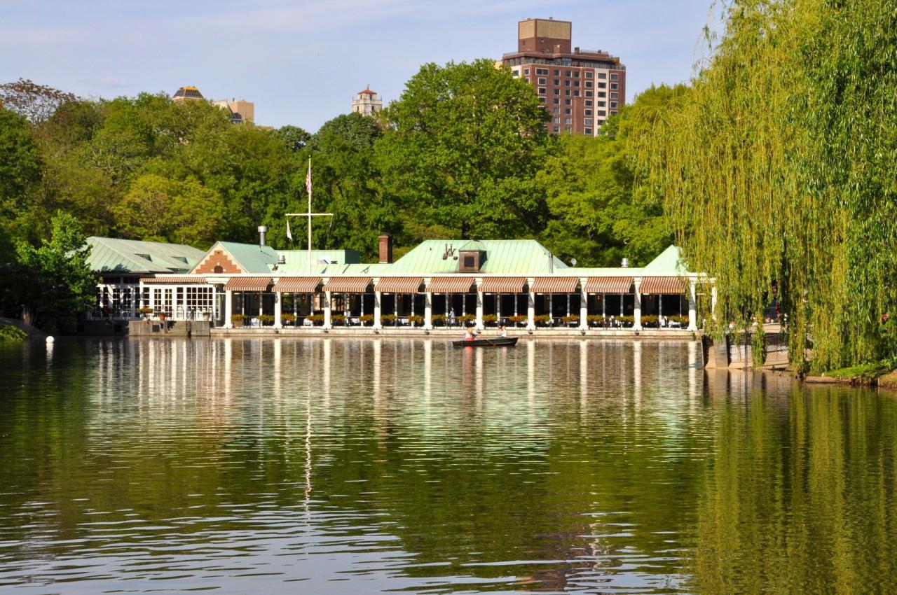 Central park boathouse repoens