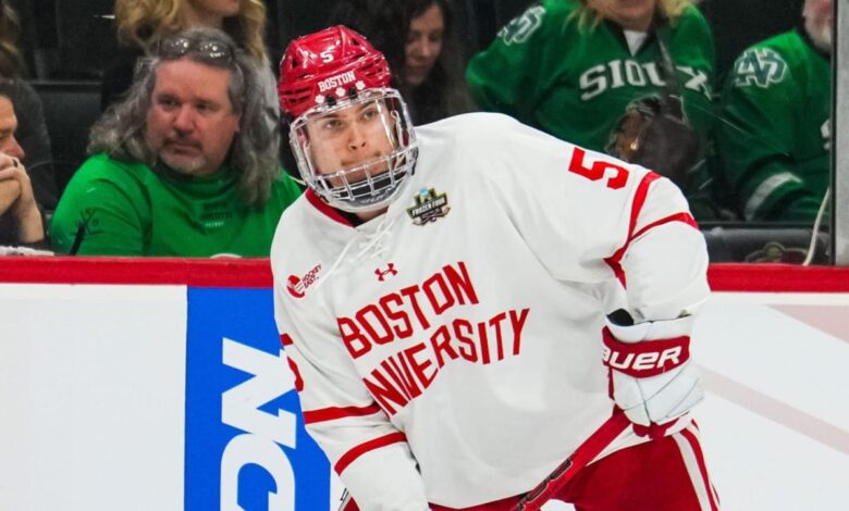 Canucks prospect tom willander boston university