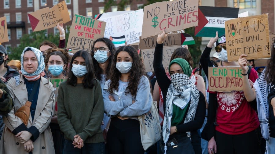 Palestinian protest columbia university