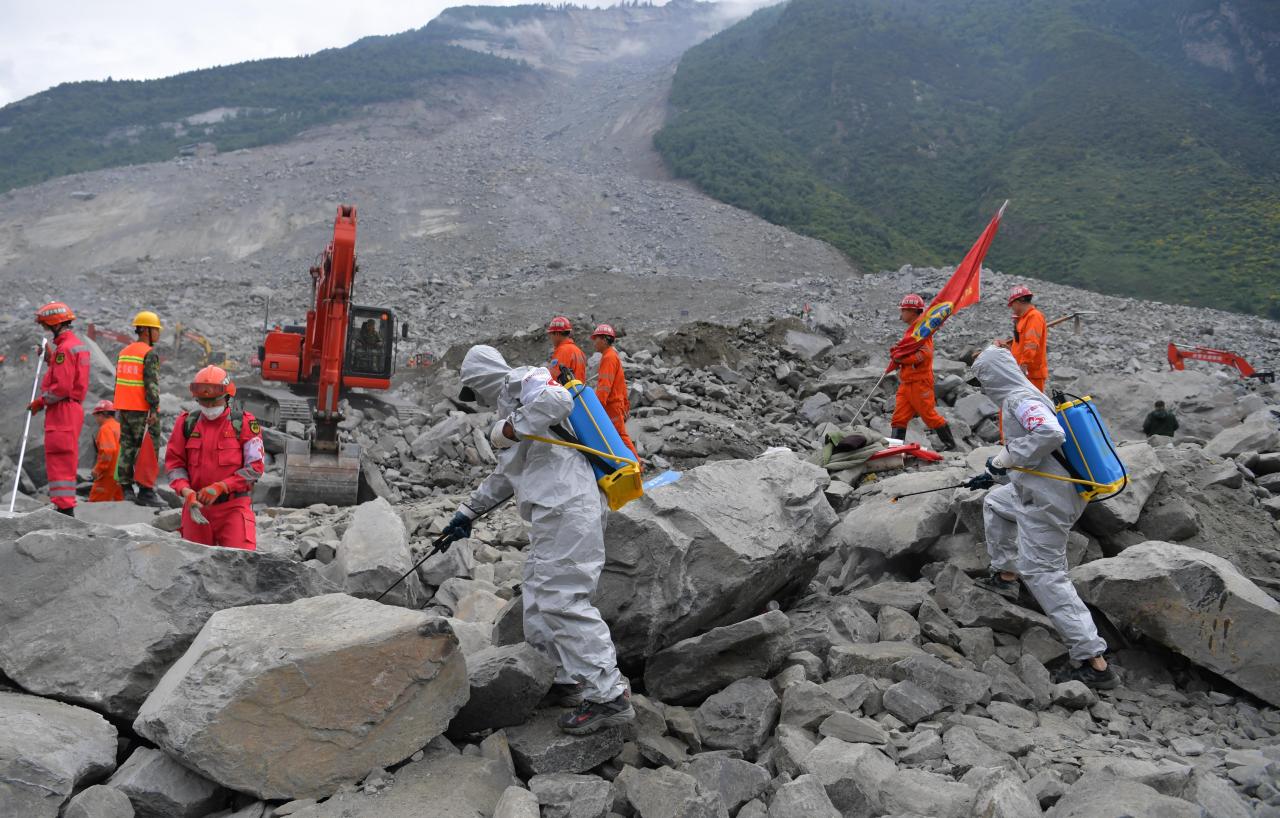 North korea ukraine india temple china landslide