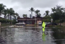 San diego storm flood