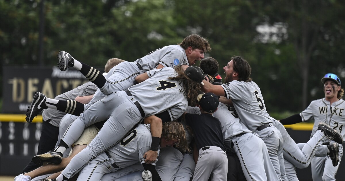 College baseball wake forest draft ecu