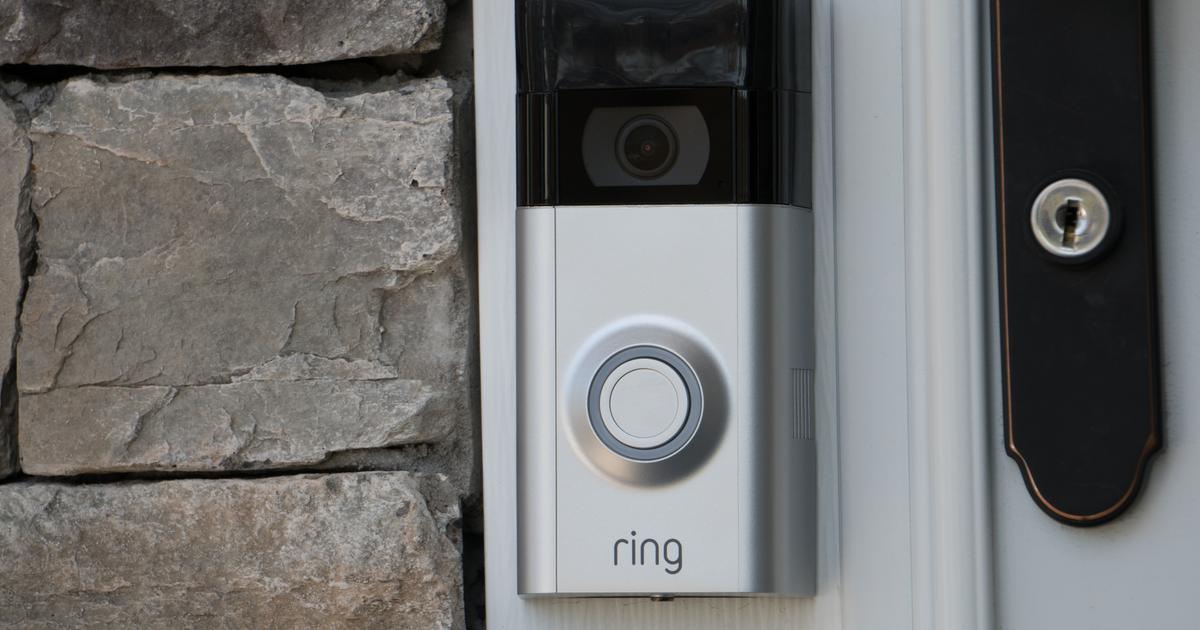 Amazon ring doorbell camera police