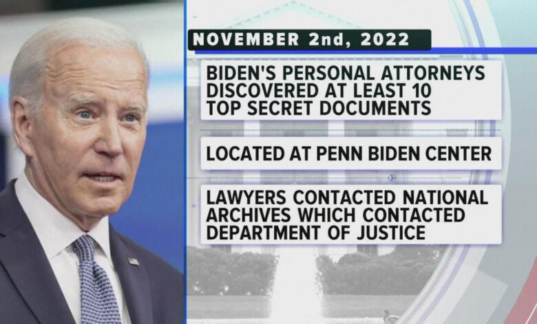 Documentos confidenciales joe biden