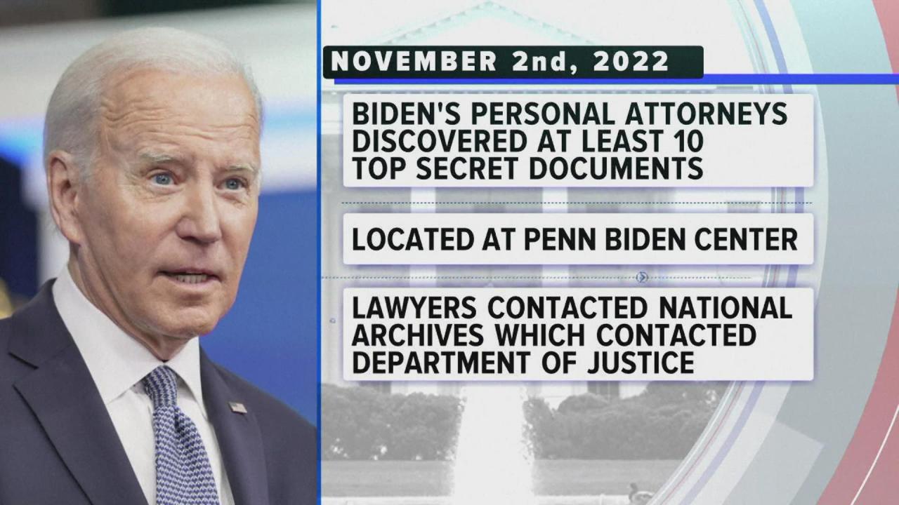 Documentos confidenciales joe biden