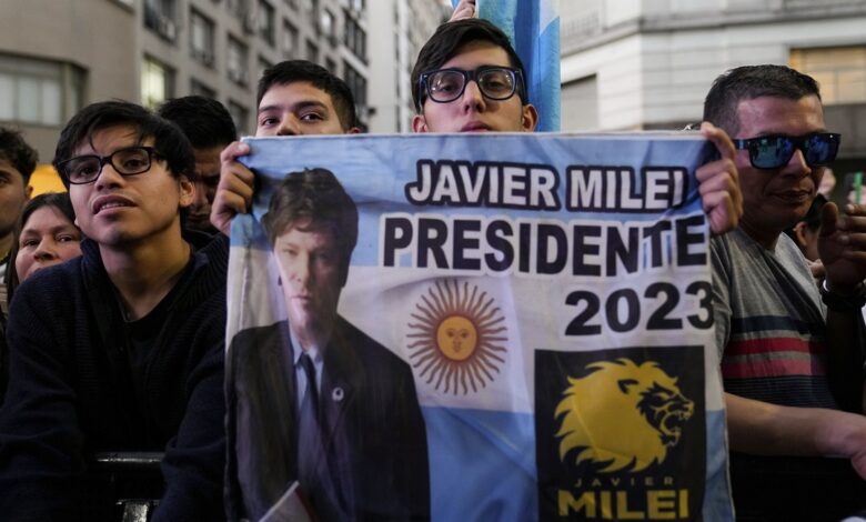 Argentina union strike javier milei