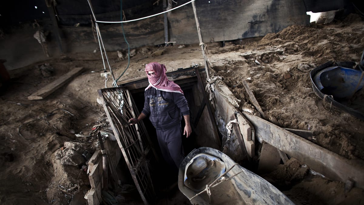 Gaza tunnel israel hamas