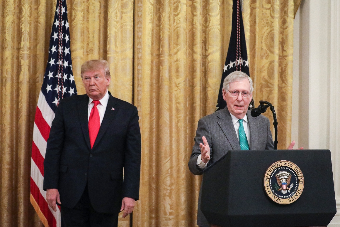 Mcconnell border deal trump