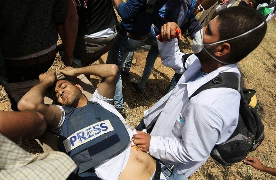 Gaza war palestinian journalists