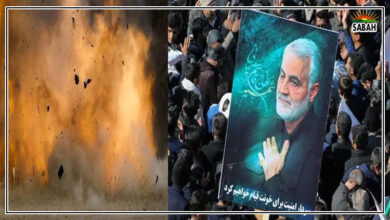 Iran explosion qassim suleimani ceremony