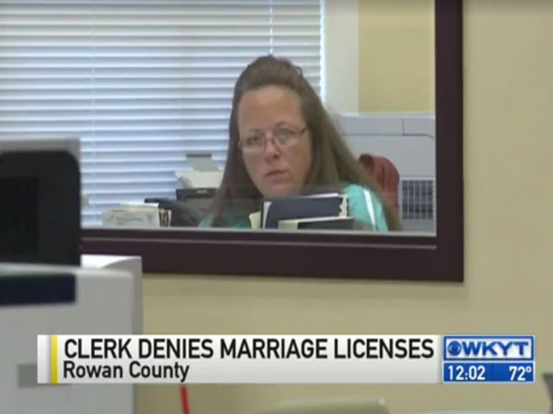 Kim davis marriage licenses legal fees