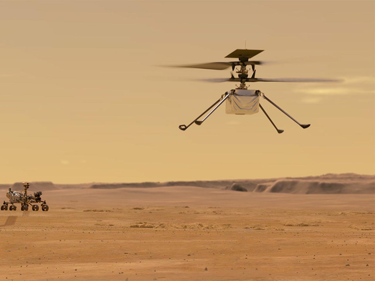 Nasa ingenuity helicopter mars