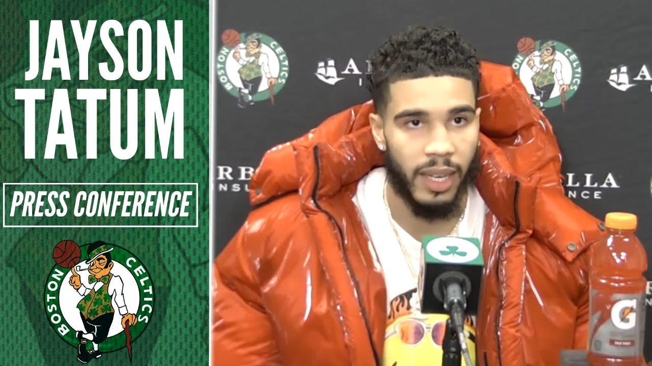 Jayson tatum interview celtics nba