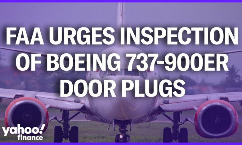 Faa boeing 737 900er door plug