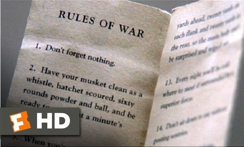 The rules of war