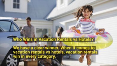 Hotels versus vacation rentals