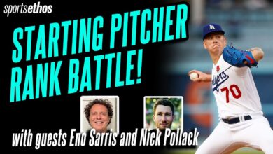 Eno sarris starting pitcher fantasy baseball ranking