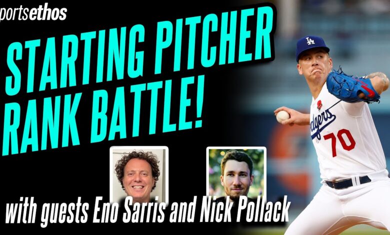 Eno sarris starting pitcher fantasy baseball ranking