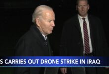 Us drone strike iraq biden border politics