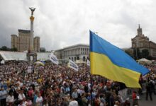 Ukraine russia war maidan square