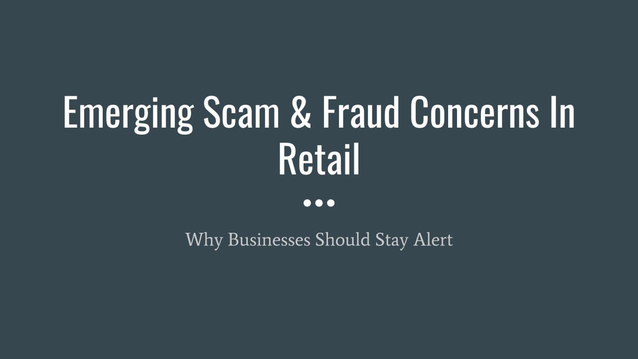Return fraud retail scam