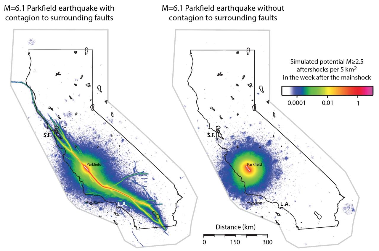 Idaho earthquake map aftershock