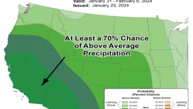 Atmospheric river california west tracker