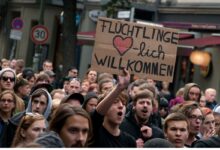 Germany holocaust memorial day protests