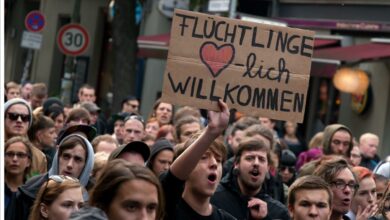 Germany holocaust memorial day protests