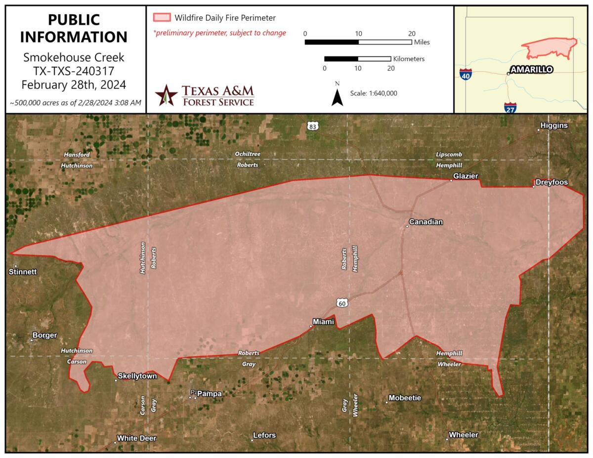 Smokehouse creek fire insurance climate