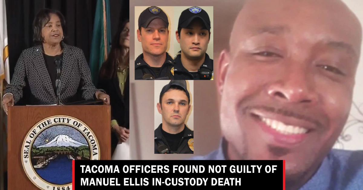 Tacoma police manny ellis death payouts resign