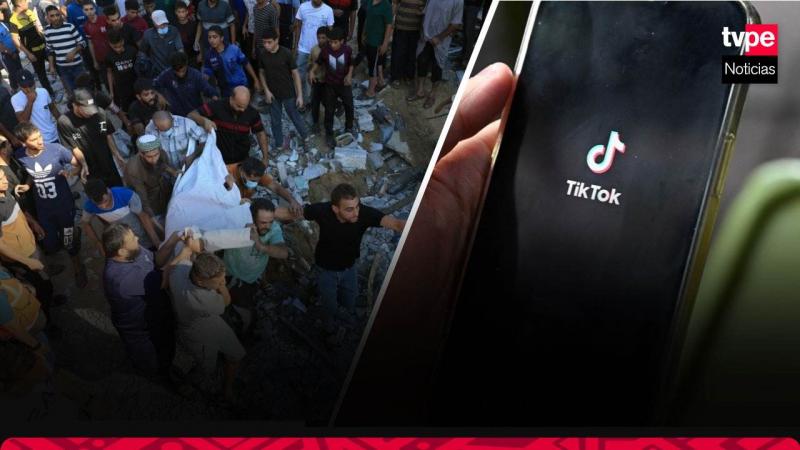 Tiktok data tool israel hamas war