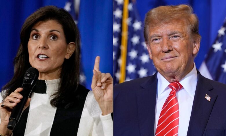 Trump trolls nikki haley