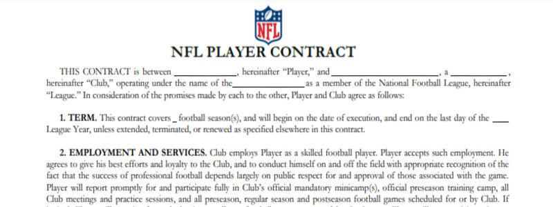 Football contract negotiation data analytics transfers