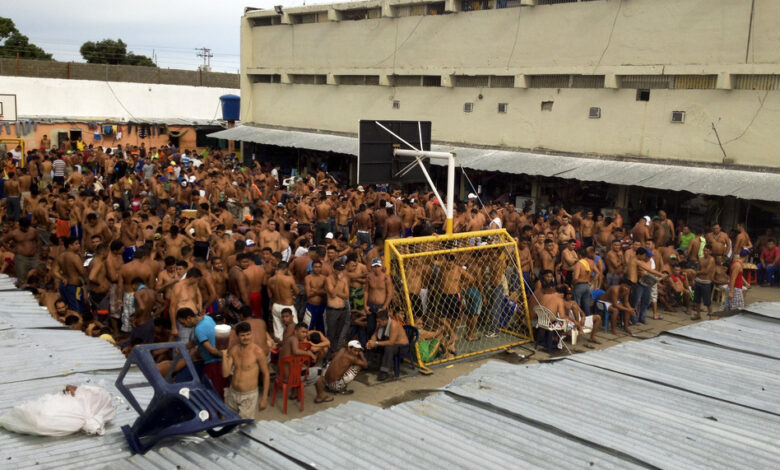 Latin america prisons gangs violence